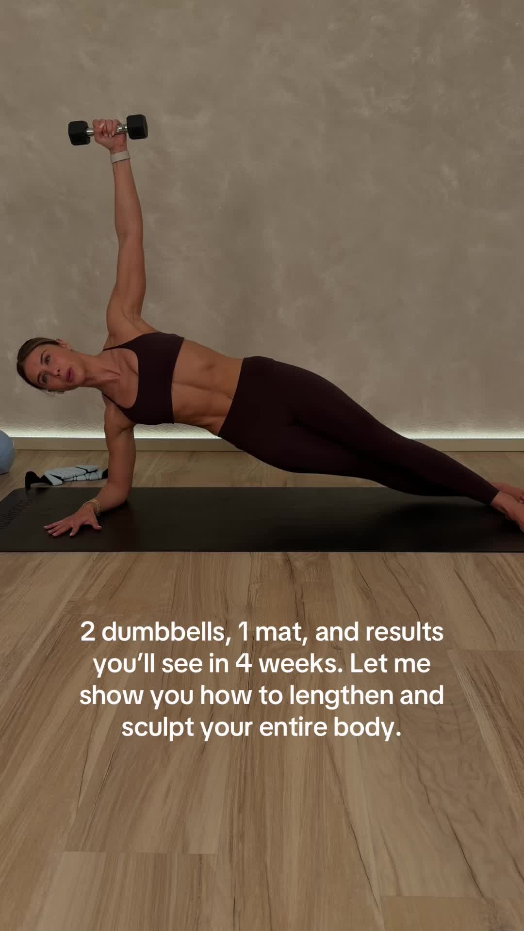 Pilates × strength at home
